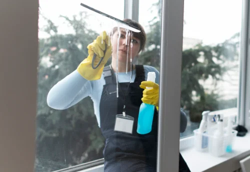Nettoyage de vitres intérieures et extérieures à Couesmes-Vaucé